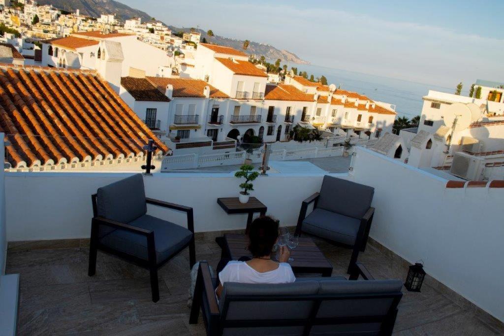Bajamar 13, Vistas Desde La Azotea, Wifi Gratis Villa Nerja Exteriör bild
